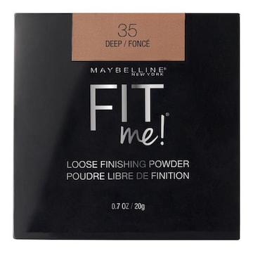 Maybelline Fit Me Loose Finishing Powder, Lightweight Face Makeup Deep