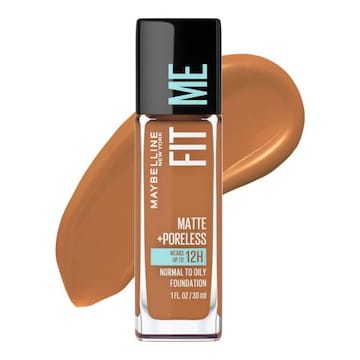 Maybelline Fit Me Matte + Poreless Liquid Foundation Makeup Warm Coconut