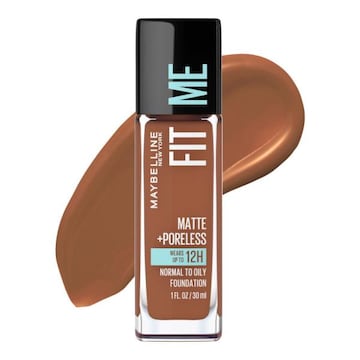 Maybelline Fit Me Matte + Poreless Liquid Foundation Makeup Nutmeg
