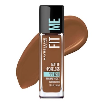 Maybelline Fit Me Matte + Poreless Liquid Foundation Makeup Deep Golden