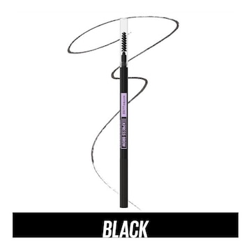 Maybelline Express Brow Express Brow Ultra Slim Pencil Eyebrow Makeup, Precision Tip Black
