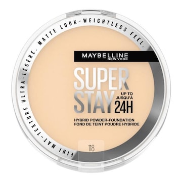 Maybelline Super Stay Super Stay Up to 24HR Hybrid Powder-Foundation 118