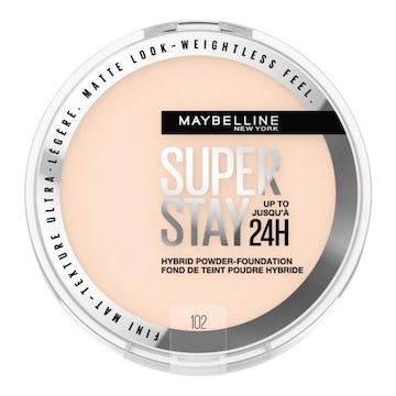 Maybelline Super Stay Super Stay Up to 24HR Hybrid Powder-Foundation 102