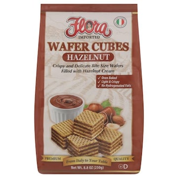 Flora Wafer Cubes, Hazelnut