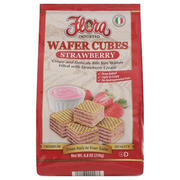Flora Wafer Cubes, Strawberry