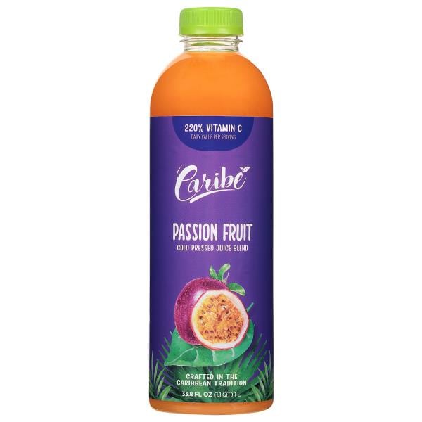 Caribe Juice Blend, Cold Pressed, Passion Fruit Publix Super Markets