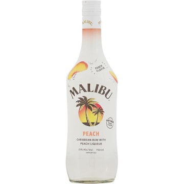 Malibu Rum, Caribbean, Peach Flavor