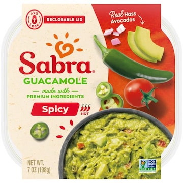 Sabra Guacamole, Spicy, Hot
