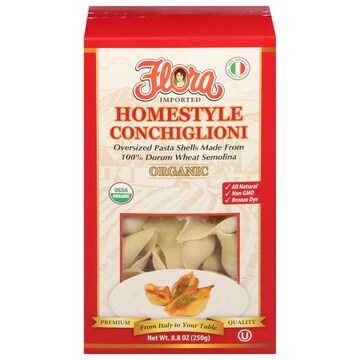 Flora Conchiglioni, Organic, Homestyle