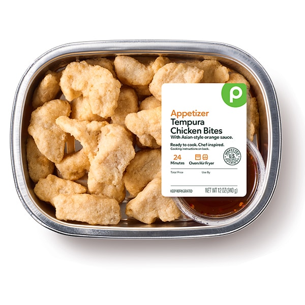 Publix Tempura Chicken Bites with AsianStyle, Orange Sauce Publix