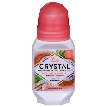 Crystal Deodorant, Roll On, Coconut & Vanilla