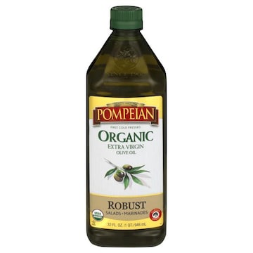 Pompeian Olive Oil, Organic, Extra Virgin, Robust