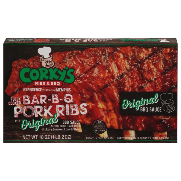 Corky's BarBQ Pork Ribs, Fully Cooked Publix Super Markets