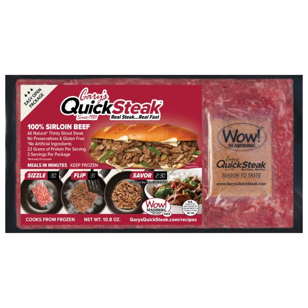Gary's Quick Steak 100 Sirloin Beef Publix Super Markets