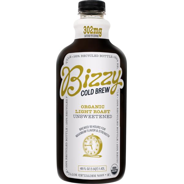 Bizzy Cold Brew, Organic, Light Roast, Unsweetened Publix Super Markets