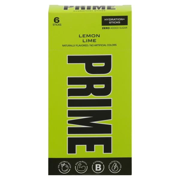 Prime Hydration+ Sticks, Lemon Lime | Publix Super Markets