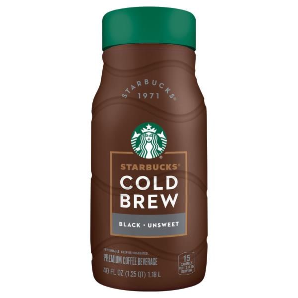 Starbucks Coffee Beverage, Premium, Black, Unsweet, Cold Brew | Publix ...