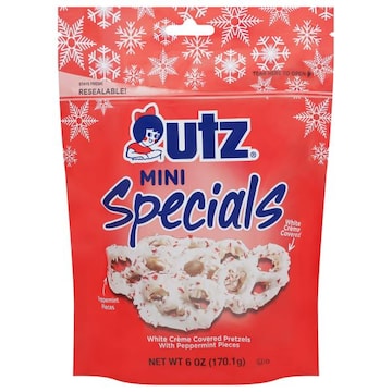 Utz Pretzels, White Creme Covered, Specials, Mini