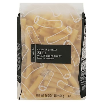 Publix Premium Ziti Bronze Cut, Slow Dried, Product of Italy