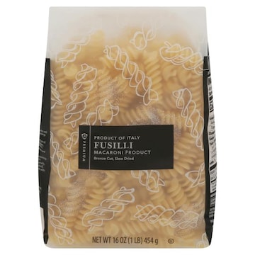 Publix Premium Fusilli Bronze Cut, Slow Dried, Product of Italy
