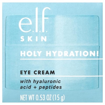 e.l.f. Skin Holy Hydration Eye Cream with Hyaluronic Acid + Peptides