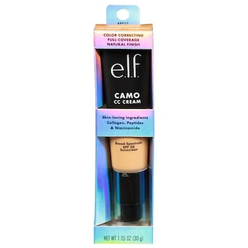 e.l.f. Camo CC Cream, Medium 330W, Broad Spectrum SPF 30