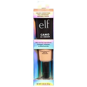 e.l.f. Camo CC Cream, Medium 310 C, Broad Spectrum SPF 30