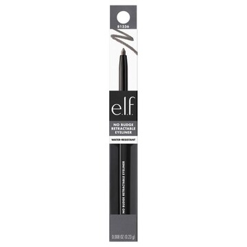 e.l.f. Eyeliner, No Budge Retractable, Waterproof, Charcoal 81336
