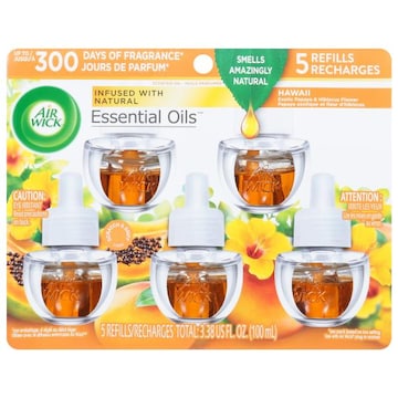 Air Wick Essential Oils Scented Oil Refills, Hawaii