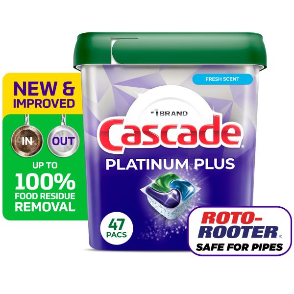 Cascade Platinum Plus Dishwasher Detergent, Fresh Scen Publix Super
