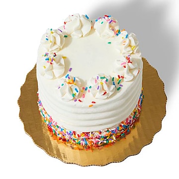 Rainbow Sprinkle Mini Cake