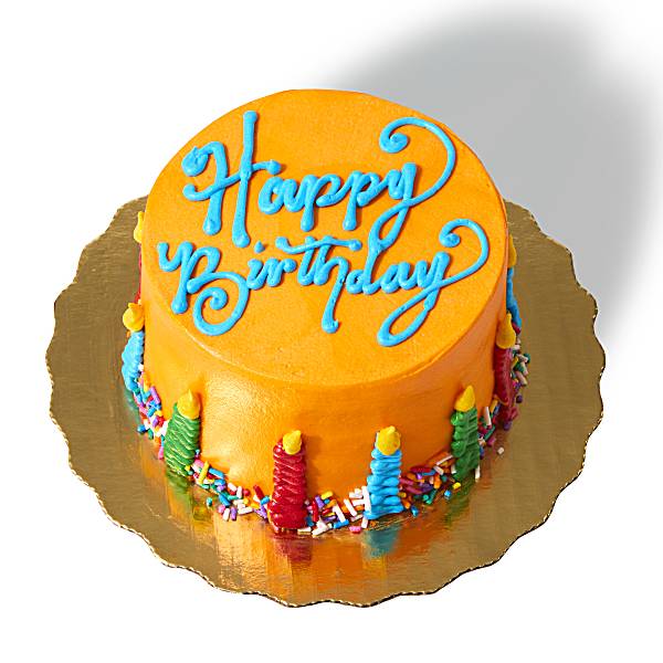 Colorful Birthday Candles Mini Cake Publix Super Markets
