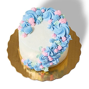 Cascading Roses Mini Cake