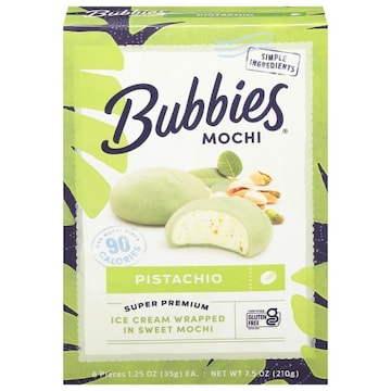 Bubbies Mochi, Pistachio