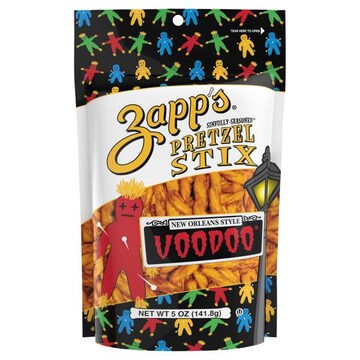 Zapp's Pretzel Stix, Voodoo, New Orleans Style, Sinfully-Seasoned