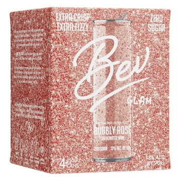 Bev Glam Sparkling Rosé Wine 250ml Can 4