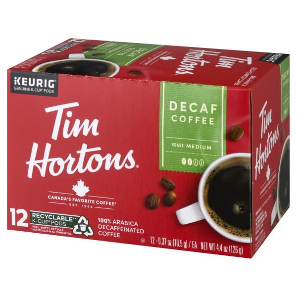 Tim Hortons Tim Hortons Decaf K-Cup 12ct | Publix Super Markets