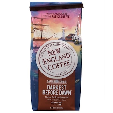 New England Coffee Ground Coffee, Darkest Before Dawn