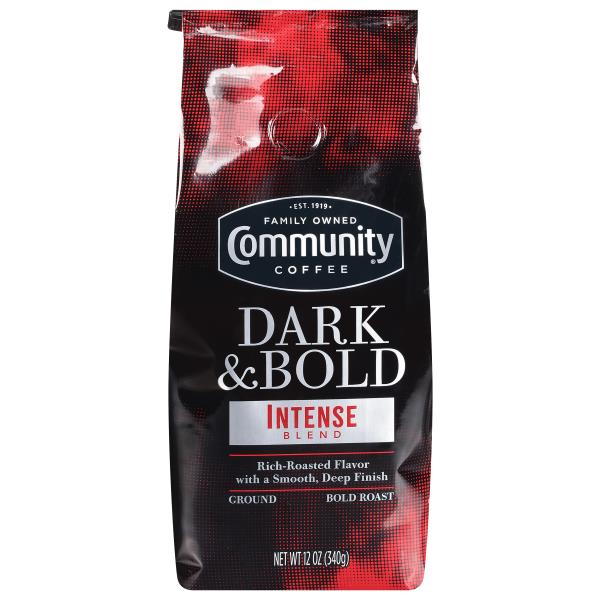 Community Coffee Coffee, Ground, Bold Roast, Intense Blend Publix