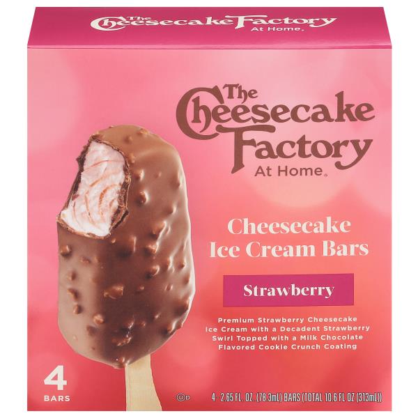 The Cheesecake Factory Ice Cream Bar Strawberry Publix Super Markets 6808