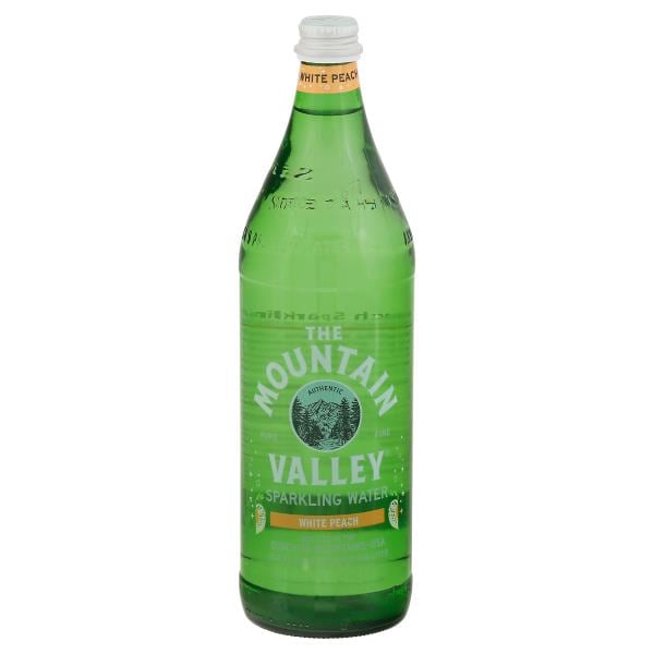 The Mountain Valley Sparkling Water, White Peach Publix Super Markets