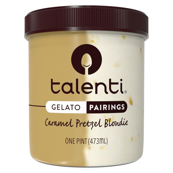 Talenti Gelato Pairings Caramel Pretzel Blondie Publix Super Markets