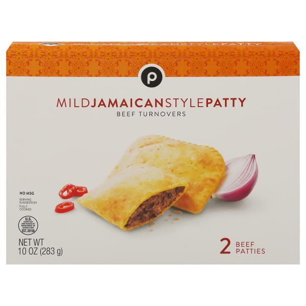 Publix Jamaican Style Patty, Mild Beef Turnovers Publix Super Markets
