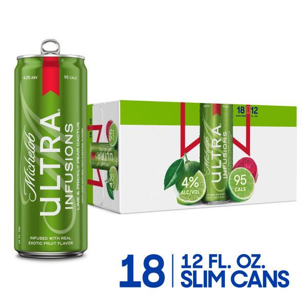 Michelob Ultra Infusions Beer, Lime & Prickly Pear Cactus Publix