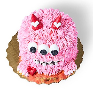 Valentine's Monster Mini Cake