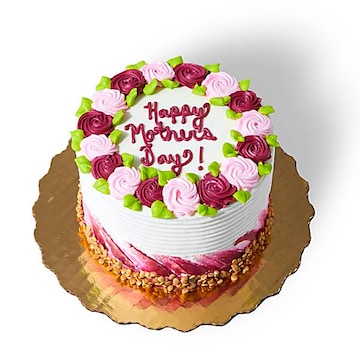 Floral Sequins Mini Cake