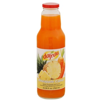 Dafruta Juice Beverage, Pineapple Carrot
