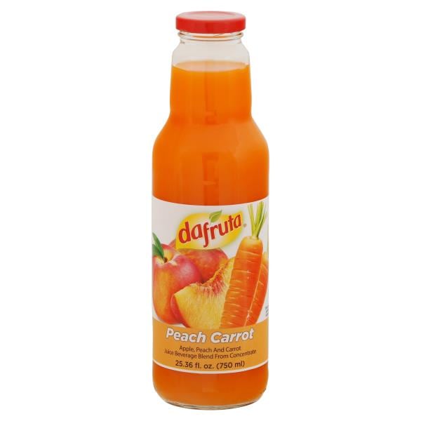 Dafruta Juice Beverage, Peach Carrot Publix Super Markets