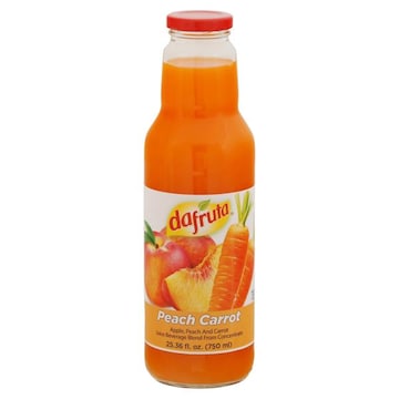 Dafruta Juice Beverage, Peach Carrot