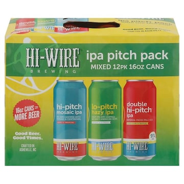Hi-Wire Brewing Beer, IPA Pitch Pack